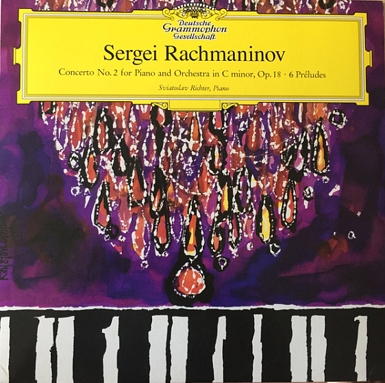 Пластинка Sviatoslav Richter; Rachmaninov - Concerto No.2 for Piano and Orchestra in C minor, Op.18 - 6 Preludes - рис.0