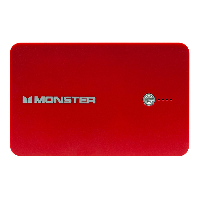 Внешний аккумулятор Monster Power Bank 7500mAh red - рис.1