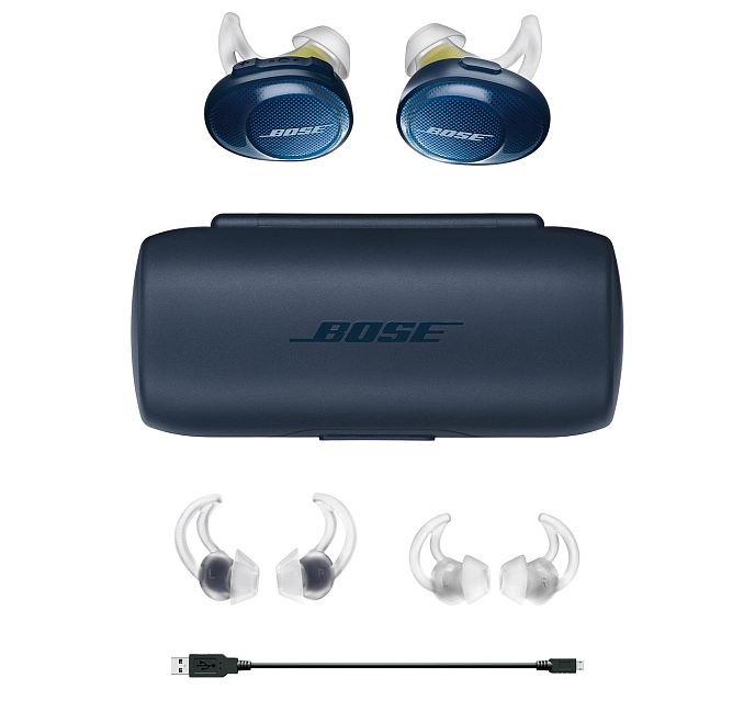 Беспроводные наушники Bose SoundSport Free Blue - рис.10
