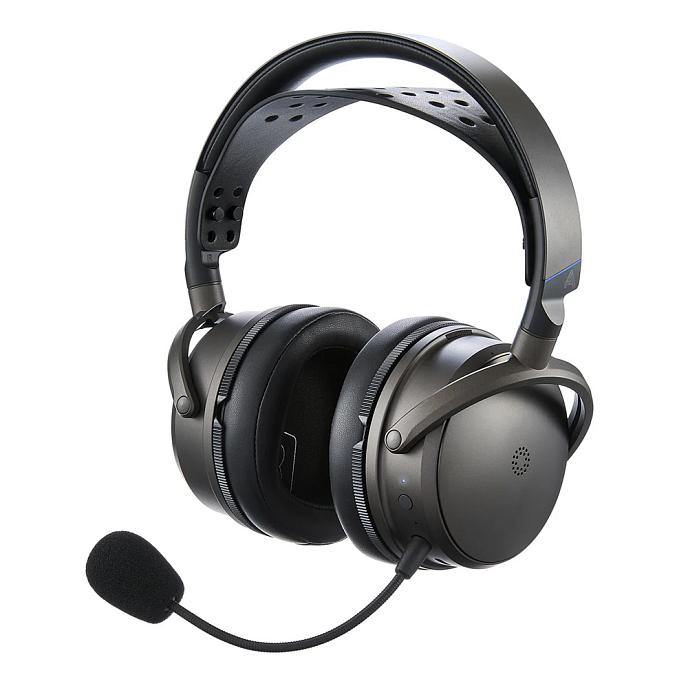 Игровая гарнитура Audeze Maxwell 2 for PS black беспроводные полноразмерные игровые_OpenBox - рис.1