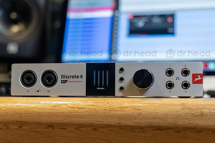 Внешняя звуковая карта Antelope Audio Discrete 4 Pro Synergy Core - рис.4