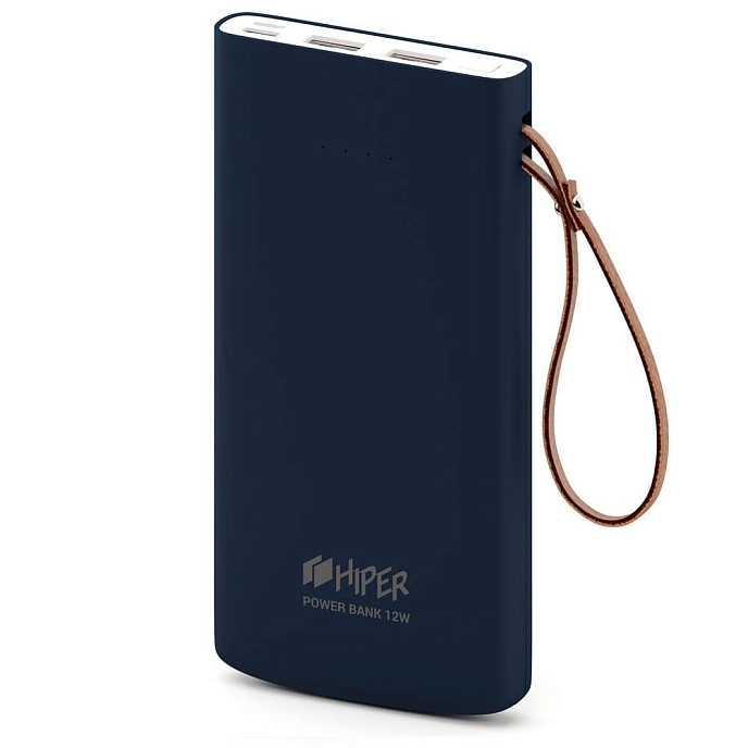 Внешний аккумулятор Hiper Power Bank Travel10k Blue - рис.1