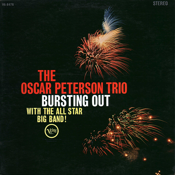 Пластинка Oscar Peterson Bursting Out With The All Star Big Band LP - рис.0