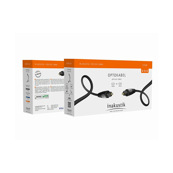 Кабель Inakustik Star Optical Cable, Toslink, 15 m - рис.1