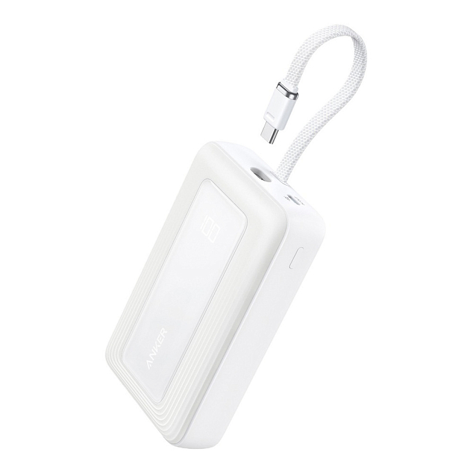 Внешний аккумулятор Anker Zolo Power Bank 20K 30W White - рис.0