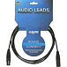 Кабель KLOTZ B2FM1N0060 XLR - XLR 0.6 m - рис.0 Кабель KLOTZ B2FM1N0060 XLR - XLR 0.6 m - рис.0