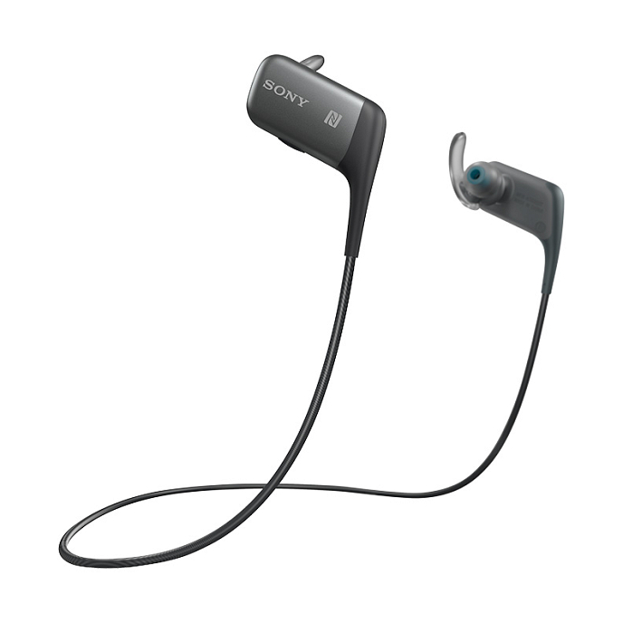 Беспроводные наушники SONY MDR-AS600BT Black - рис.1