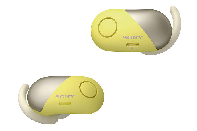 Наушники Sony WF-SP700N Yellow - рис.2