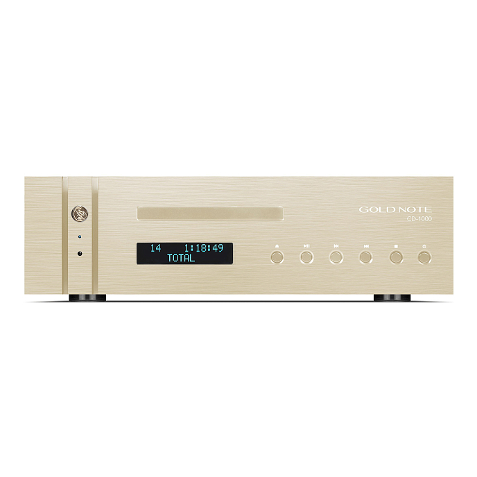 CD проигрыватель Gold Note CD-1000 Mk2 Deluxe Gold - рис.0