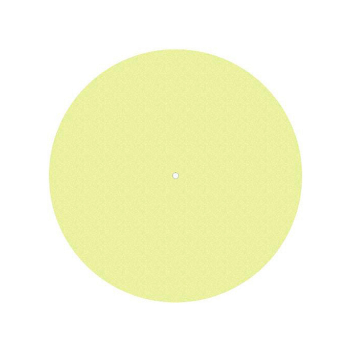 Аксессуар для винила Pro-Ject Felt Mat 300mm Yellow - рис.0