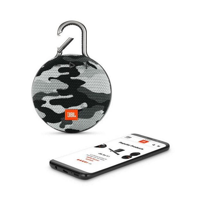 Портативная колонка JBL Clip 3 Camo - рис.2