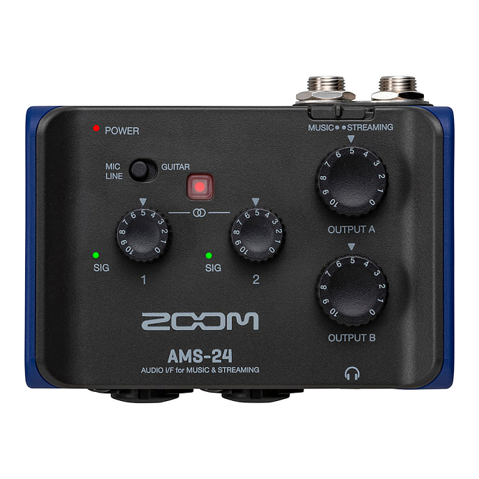 Аудиоинтерфейс Zoom AMS-24 - рис.1
