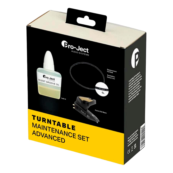 Аксессуар для винила Pro-Ject Maintenance Set Advanced (Lube It/Drive Belt/OM 10 Stylus) - рис.0