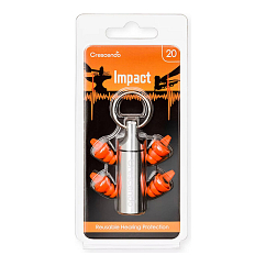 Беруши Dynamic Ear Company Crescendo Impact 20 Orange