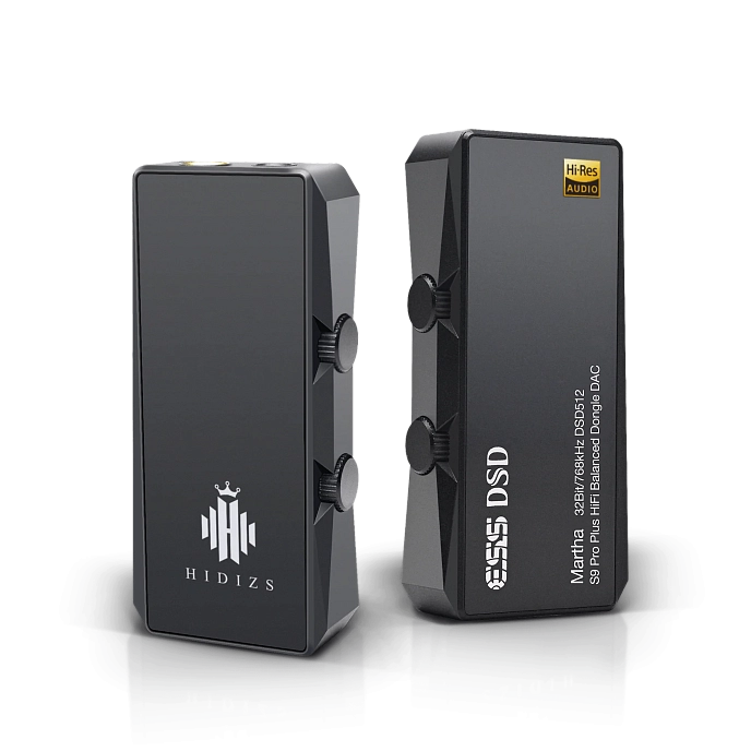 Усилитель для наушников с ЦАП Hidizs S9 Pro Plus Black - рис.1