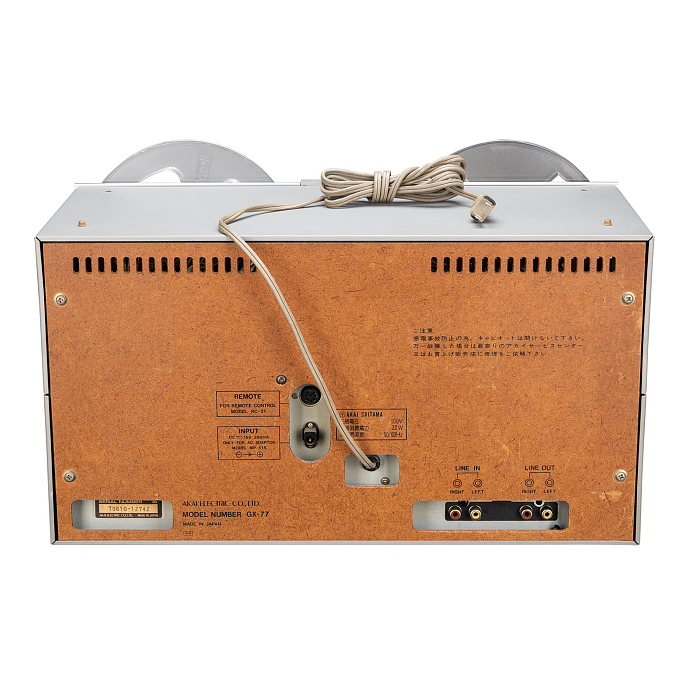 Катушечные магнитофоны AKAI GX-77 серебряный - рис.4