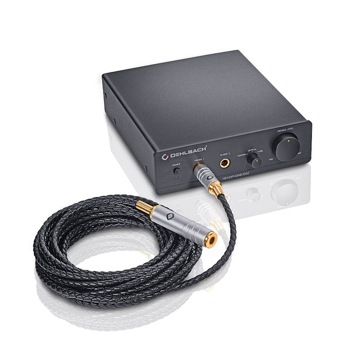 Усилитель для наушников с ЦАП Oehlbach XXL DAC Ultra Black - рис.3