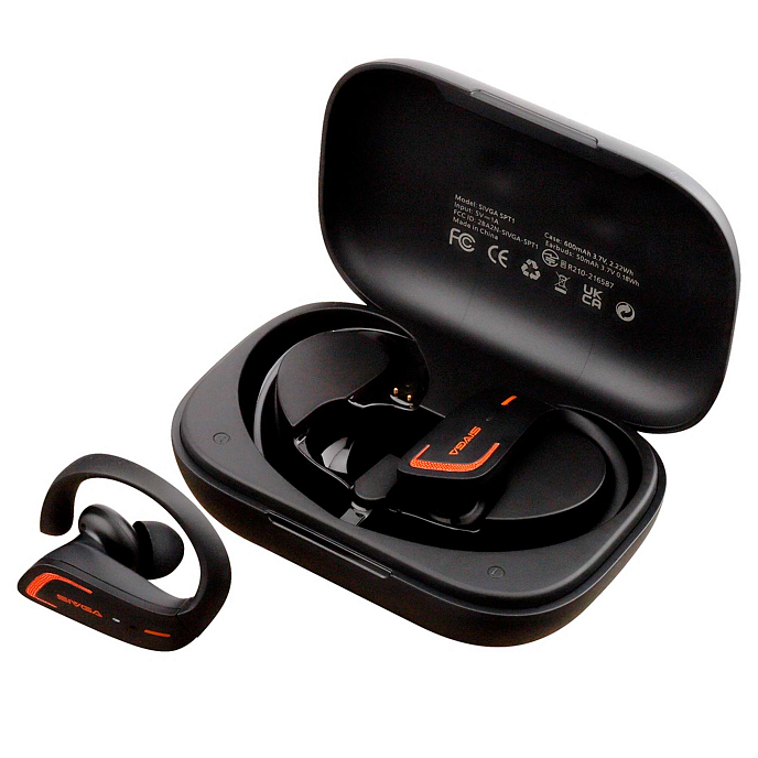 Беспроводные наушники Sivga SPT1 Black - рис.1
