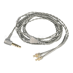 Кабель SoundLink Plasticsone IEM cable 2-pin - 3.5mm Grey 1.6m