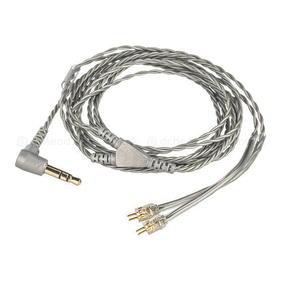 Кабель SoundLink Plasticsone IEM cable 2-pin - 3.5mm Grey 1.6m - рис.0