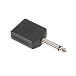 Переходник Adam Hall 7547 Black 2x6.3mm mono - 6.3mm mono - рис.1