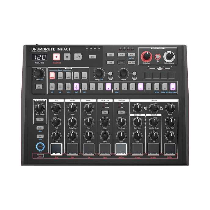 Синтезатор Arturia DrumBrute Impact Noir - рис.0