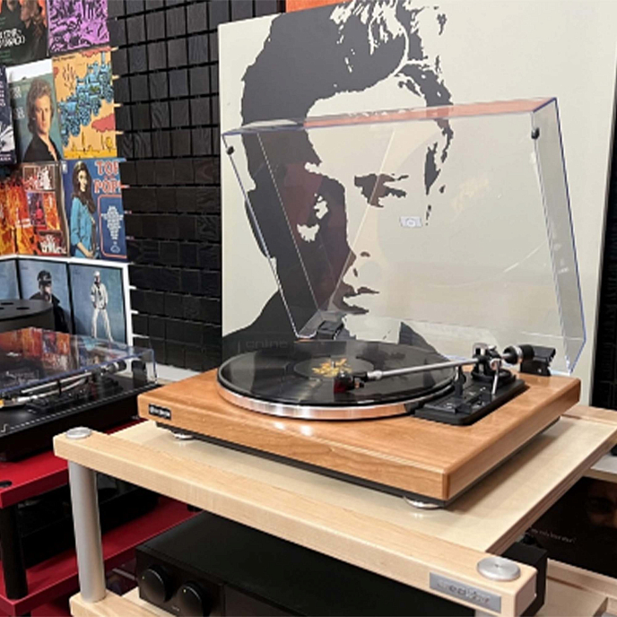 Проигрыватель винила Rekkord Audio F400 (2M Red) Cherry - рис.5