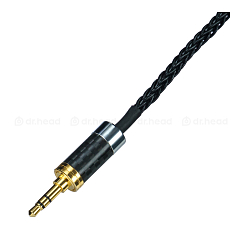 Кабель HeadMade IEM 2-pin - 3.5mm Black 1.2m