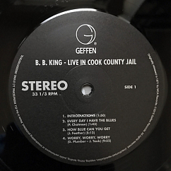 Виниловая пластинка B.B. King - Live In Cook County Jail