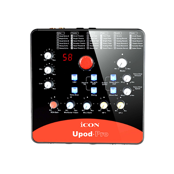 Аудиоинтерфейс iCON UPod Pro Black - рис.0