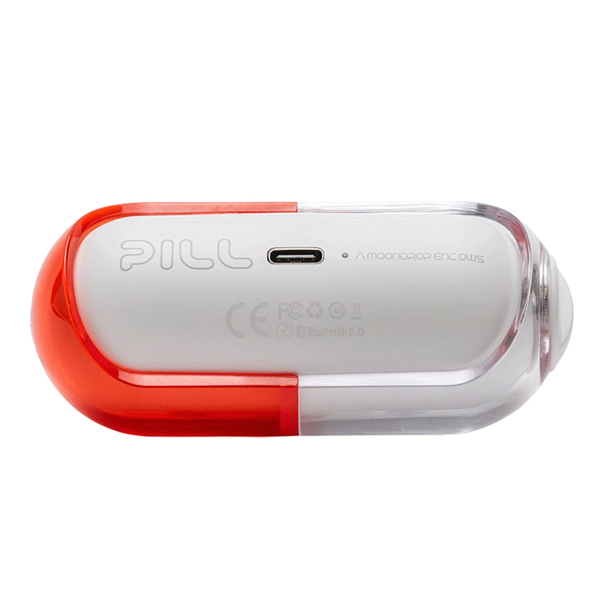 Беспроводные наушники MoonDrop Pill Red - рис.4