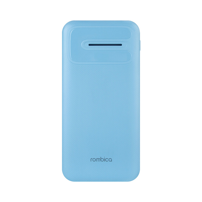 Портативный аккумулятор Rombica Discover Pro Blue - рис.0