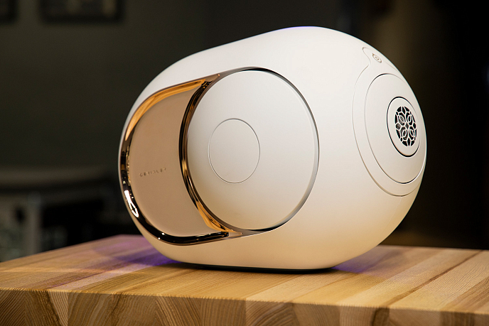 Комплект Devialet Phantom I 108 dB Gold + Devialet Treepod Matte White - рис.16