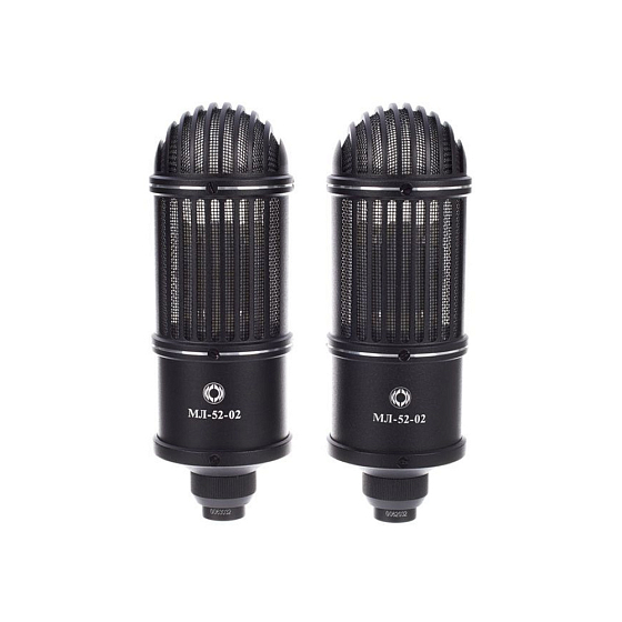 Микрофон Октава MЛ-52-02 ФДМ3-01 Black стереопара - рис.0
