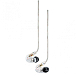 IEM наушники Shure SE215-CL - внутриканальные наушники, прозрачный_OpenBox - рис.1