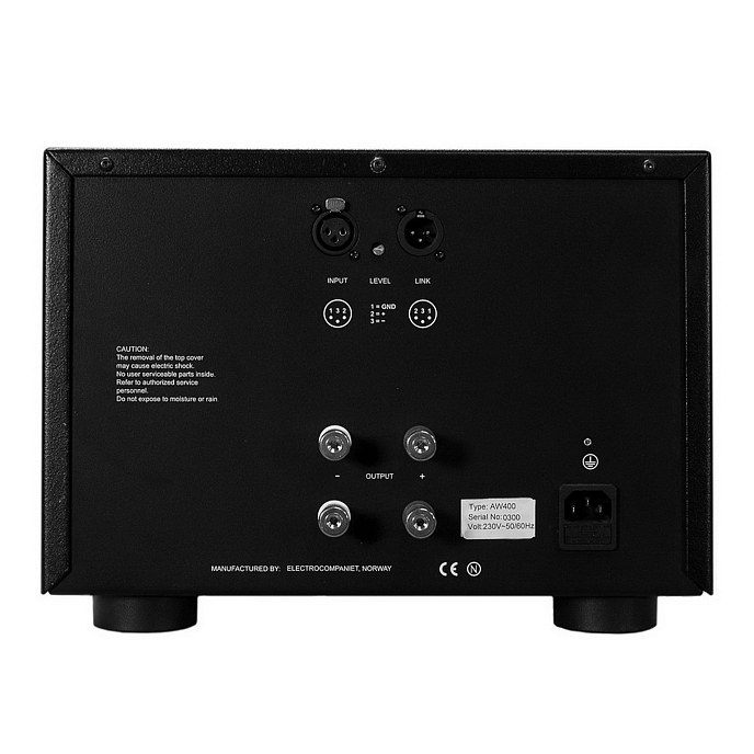 Усилитель мощности Electrocompaniet AW 400 Black - рис.2
