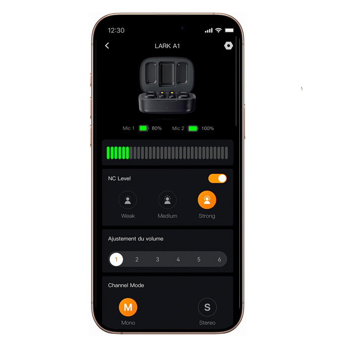 Микрофон беспроводной Hollyland Lark A1 Duo USB-C Space Gray - рис.11
