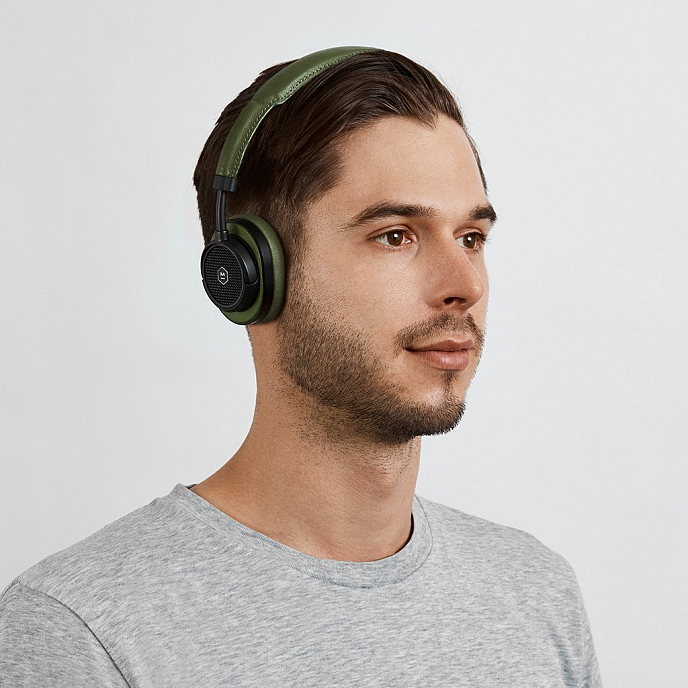 Беспроводные наушники Master&Dynamic MW50B8 Olive/Black - рис.6