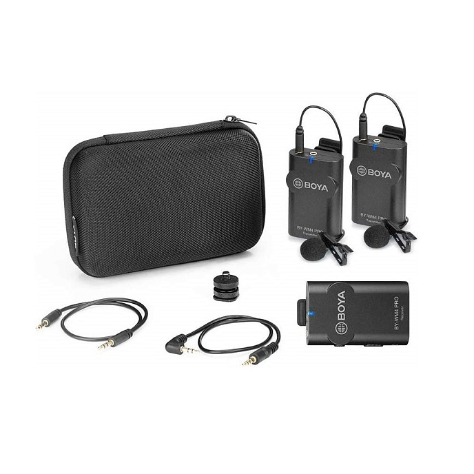 Микрофон беспроводной Boya BY-WM4 PRO-K2 - рис.2