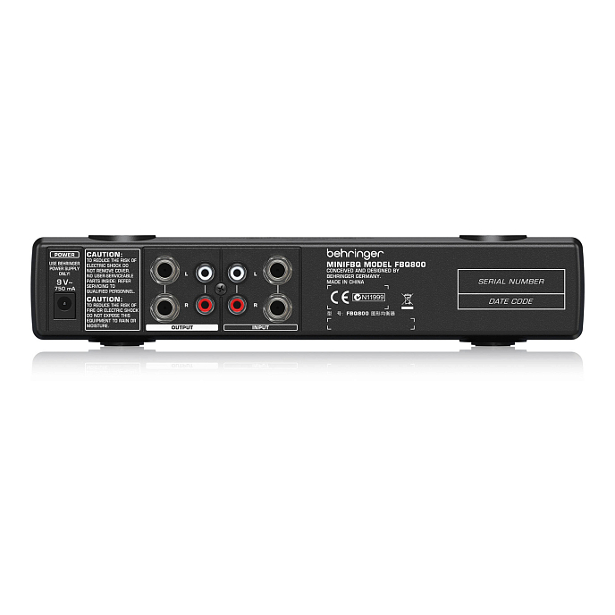 Эквалайзер Behringer FBQ800 V2 Silver Black - рис.4