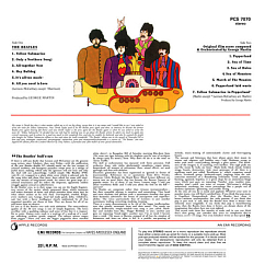 Пластинка THE BEATLES YELLOW SUBMARINE