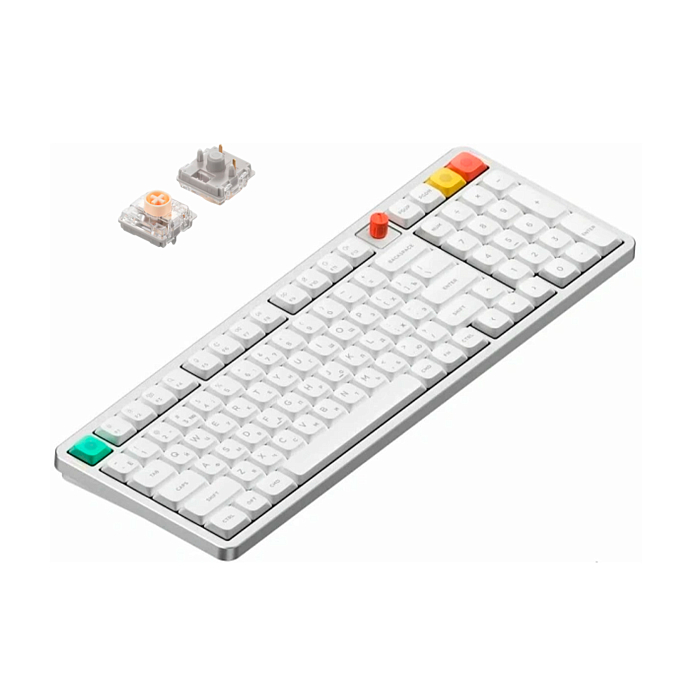 Клавиатура NuPhy Air100v3 Hot Swap Blush Nano Switch Nova White - рис.0