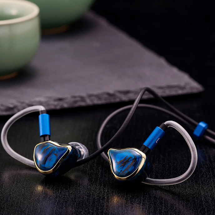 Наушники внутриканальные Unique Melody MEST MKIII Universal Blue 4.4 mm - рис.11