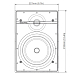 - рис.2 Встраиваемая акустика Bowers & Wilkins CWM362 White - рис.2