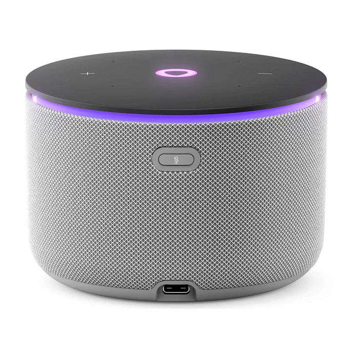 Умная колонка Яндекс Станция Мини 3 Про с Zigbee Grey - рис.2