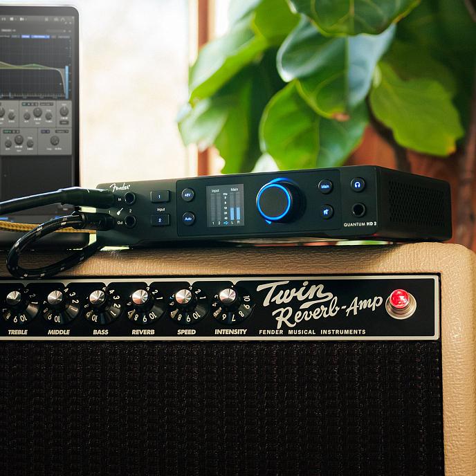 Аудиоинтерфейс Fender Quantum HD 2 Black - рис.3