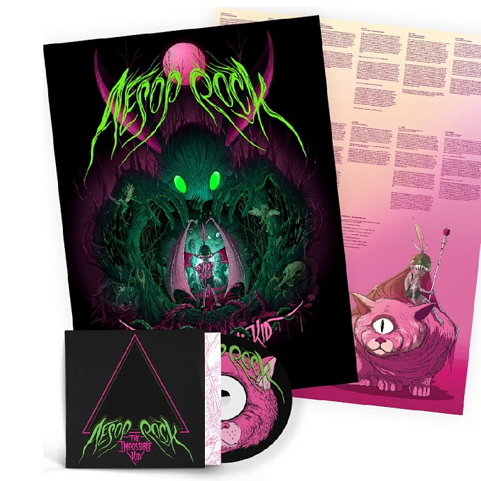 Виниловая пластинка Aesop Rock - The Impossible Kid (coloured) - 2LP - рис.2