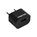 - рис.0 Сетевое зарядное устройство OltraMax charger 1A 1xUSB Soft-touch OM-Z-00016 Black - рис.0