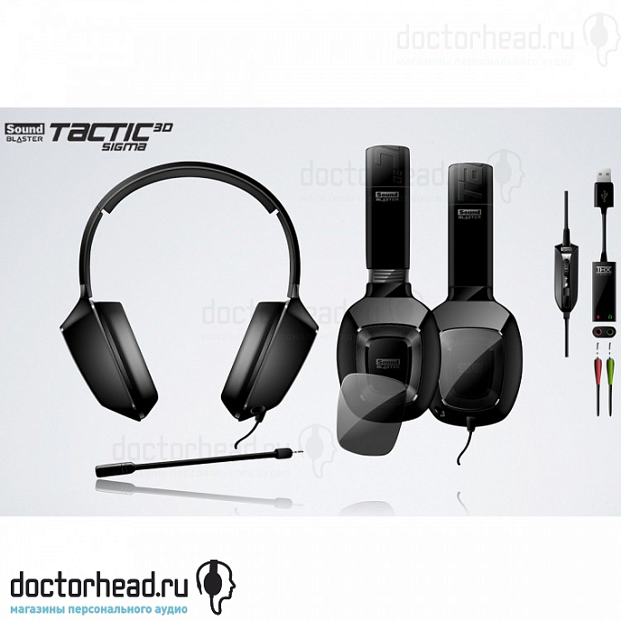 Игровая гарнитура Creative GH0140 Sound Blaster Tactic3D Sigma - рис.2