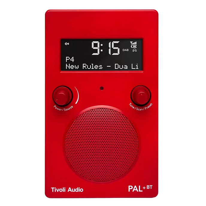 Радиоприемник Tivoli PAL+ BT Red - рис.0